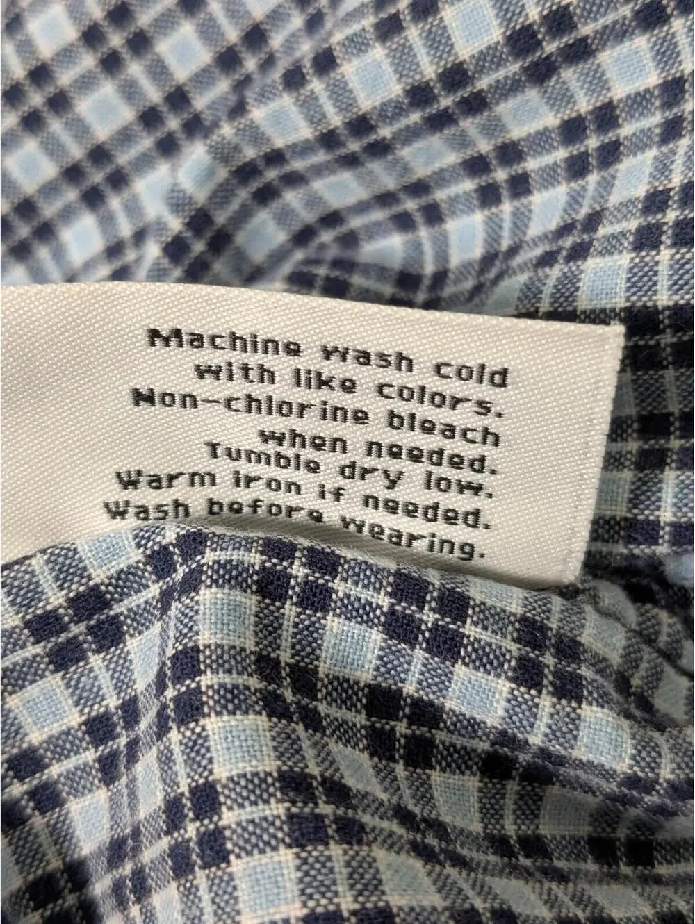 Perry Ellis Men's Portfolio Plaid Pajama Pants, Blue, Size Medium, Cotton